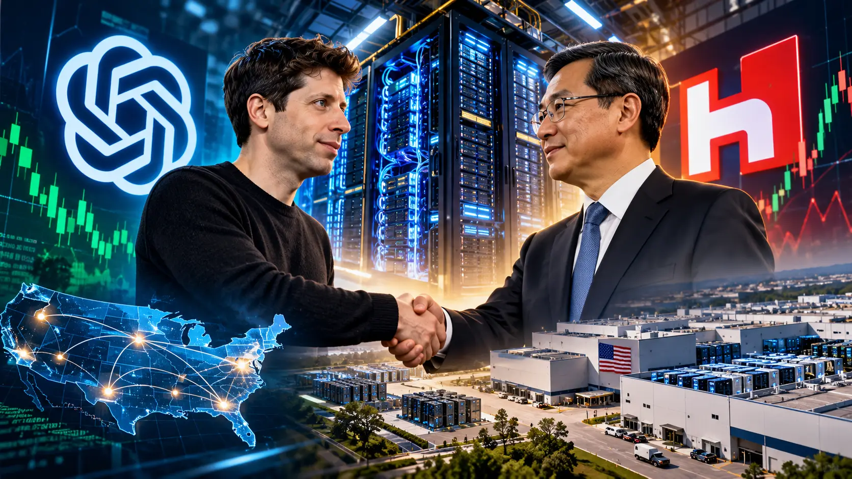 Foxconn and OpenAI Discuss New AI Hardware Deal as US Server Production Expands
