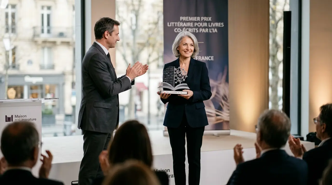 France Launches First Literary Prize for AI Co-Written Books