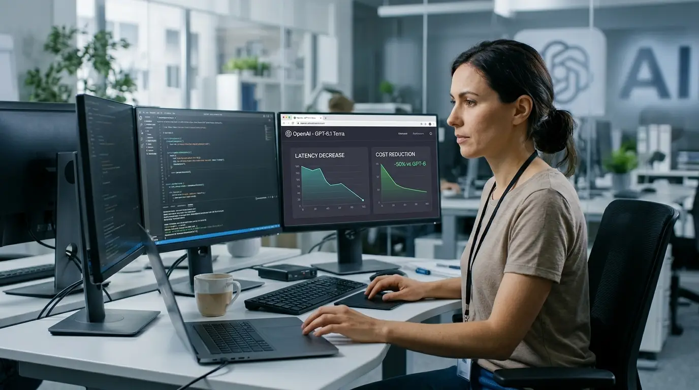 OpenAI Launches GPT 6.1 Terra for Faster AI Agents at Half the Price