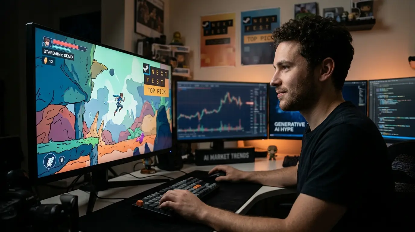 Steam Next Fest Top Demos Reveal Player Preferences Beyond AI Hype