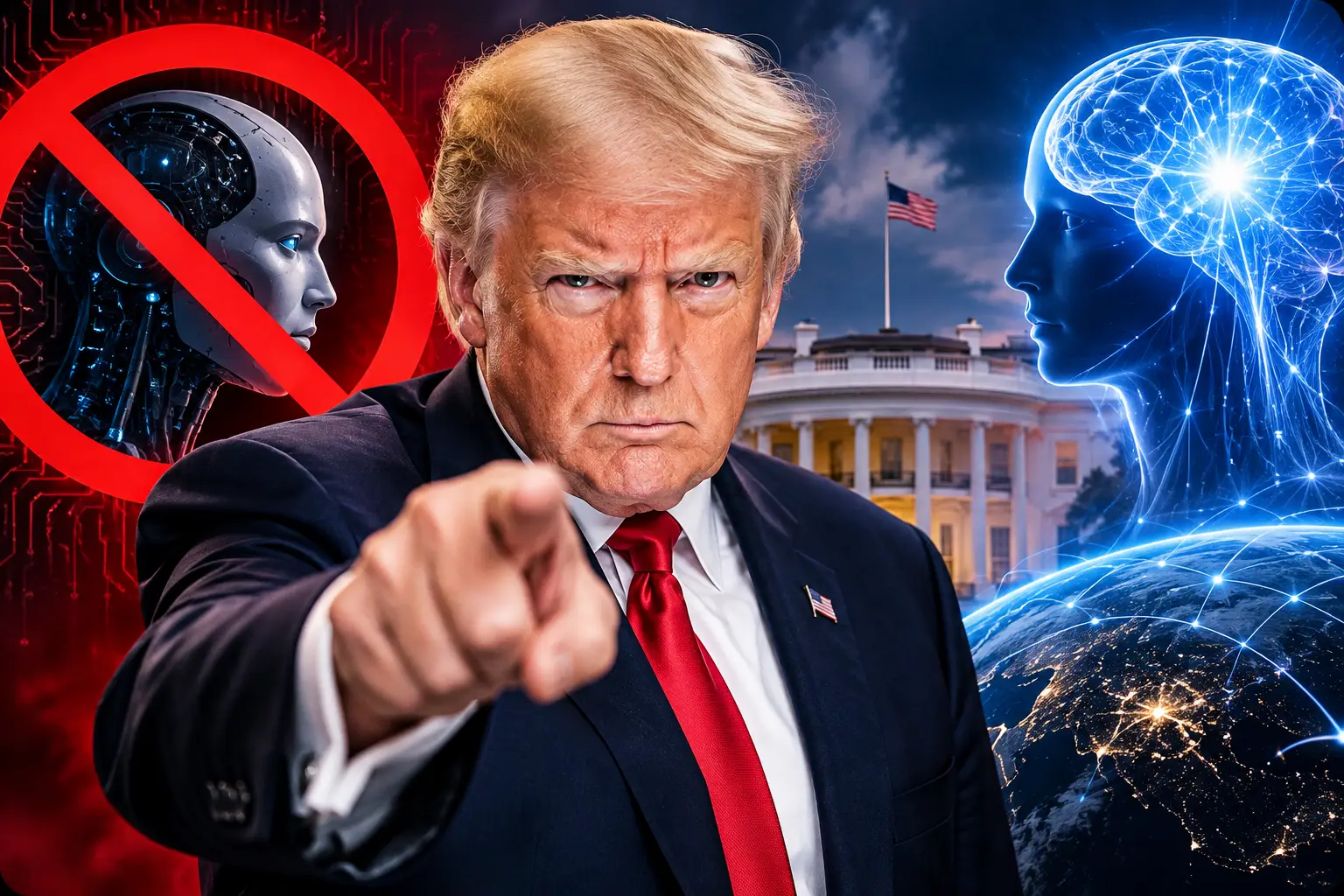 Trump Declares Anyone Who Calls It ‘Artificial Intelligence’ an Enemy of the White House