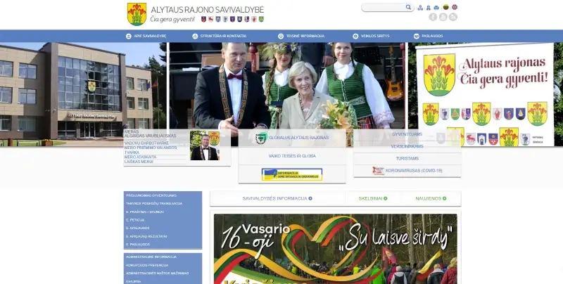 alytaus rajono savivaldybe informacija skelbia interneto svetaineje arsalt