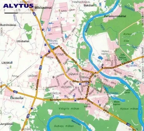 alytausgidas alytus map1