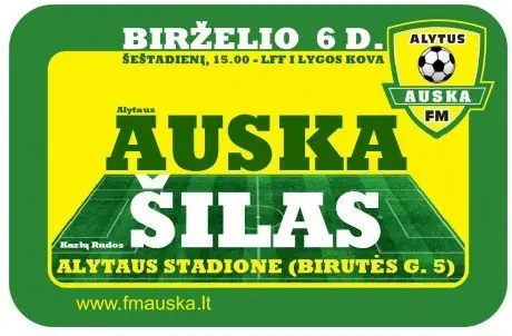 alytausgidas auska silas 1