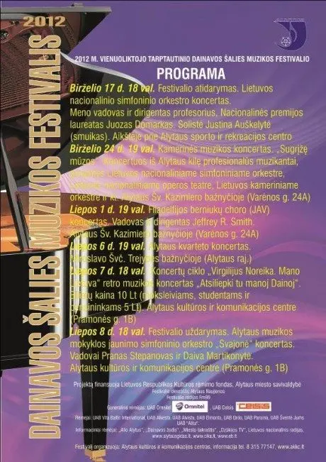 alytausgidas dainavos alies muzikos festivalis 2012 plakatas1