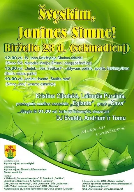 alytausgidas jonines 2013 spaudai