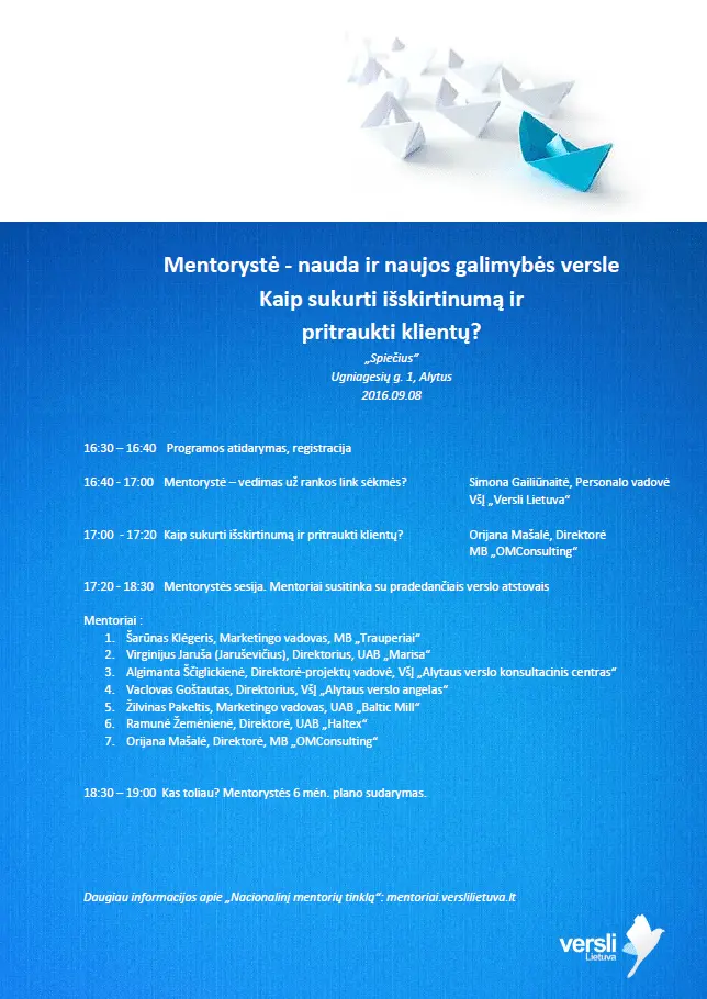 alytausgidas mentoryste alytuje
