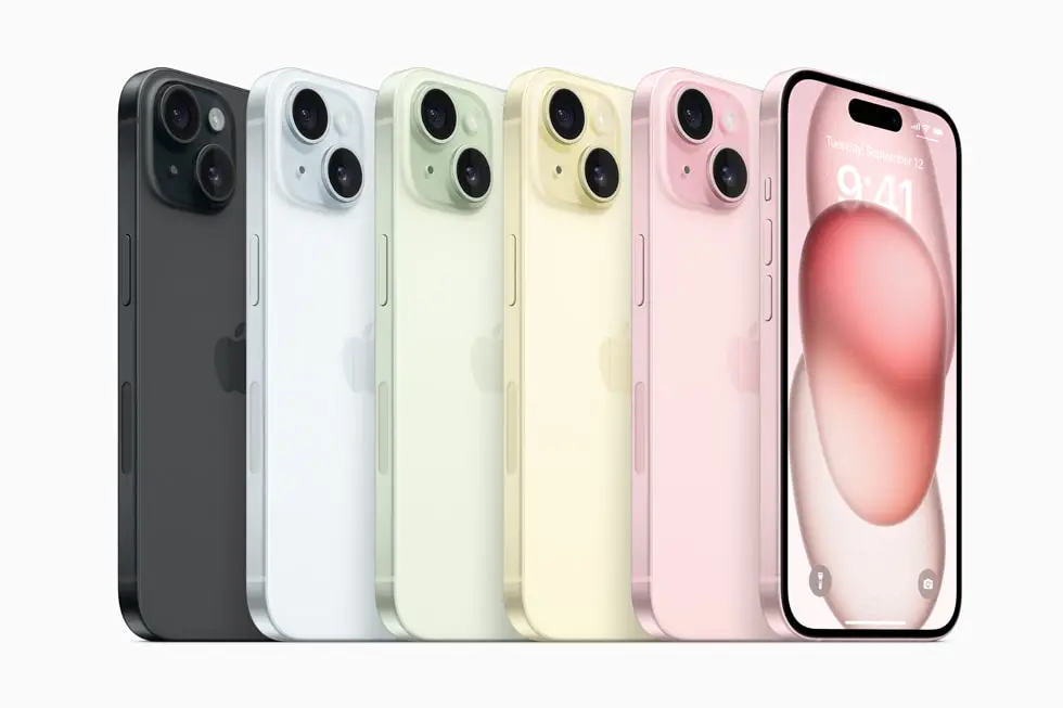 iphone 15 oficiali apple nuotrauka