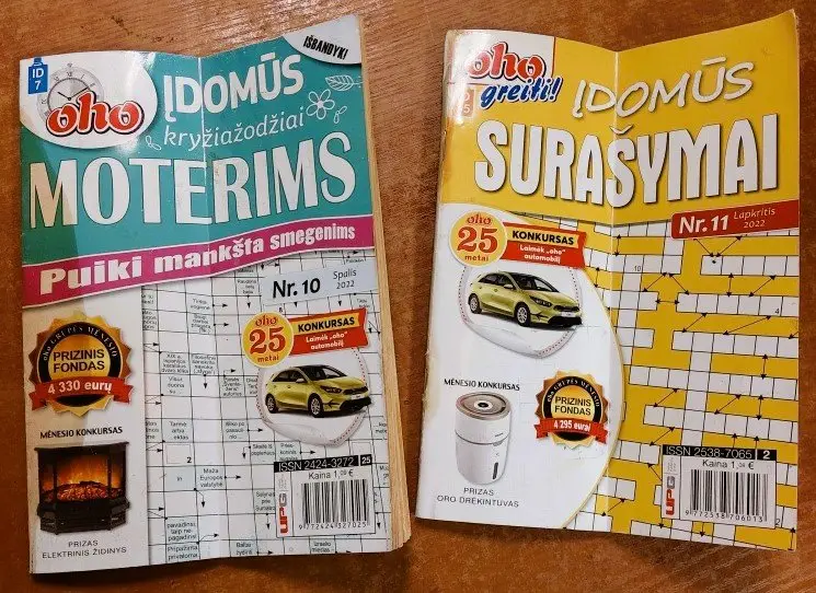 isodrinti kryziaz