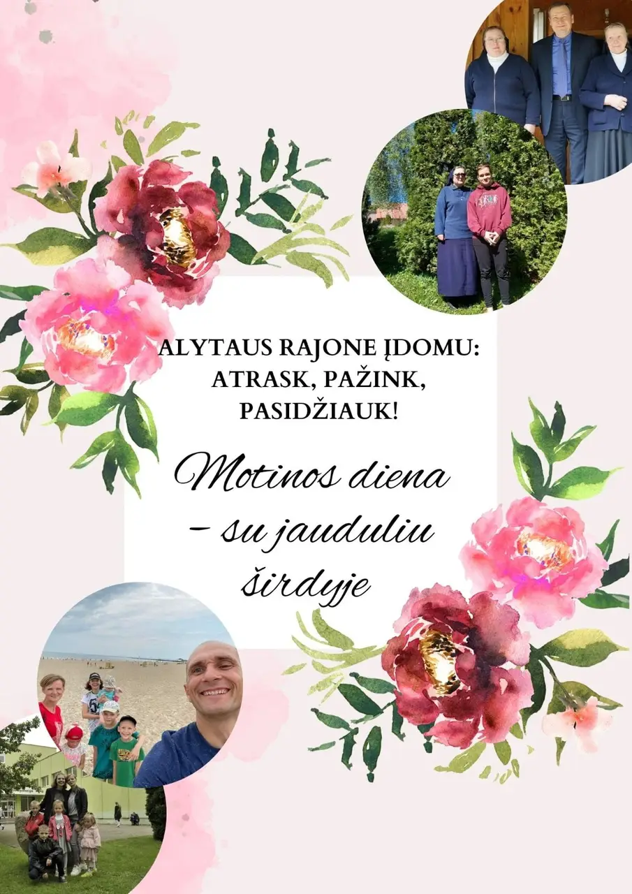 motinos diena su jauduliu sirdyje
