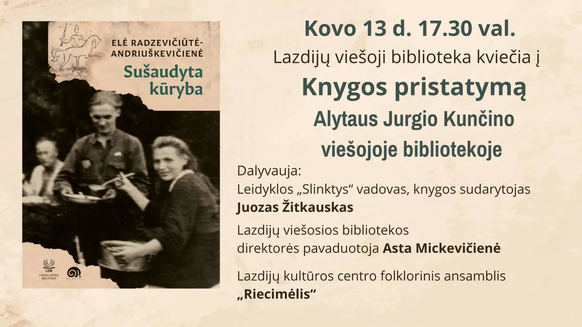 susaudyta kuryba facebook event