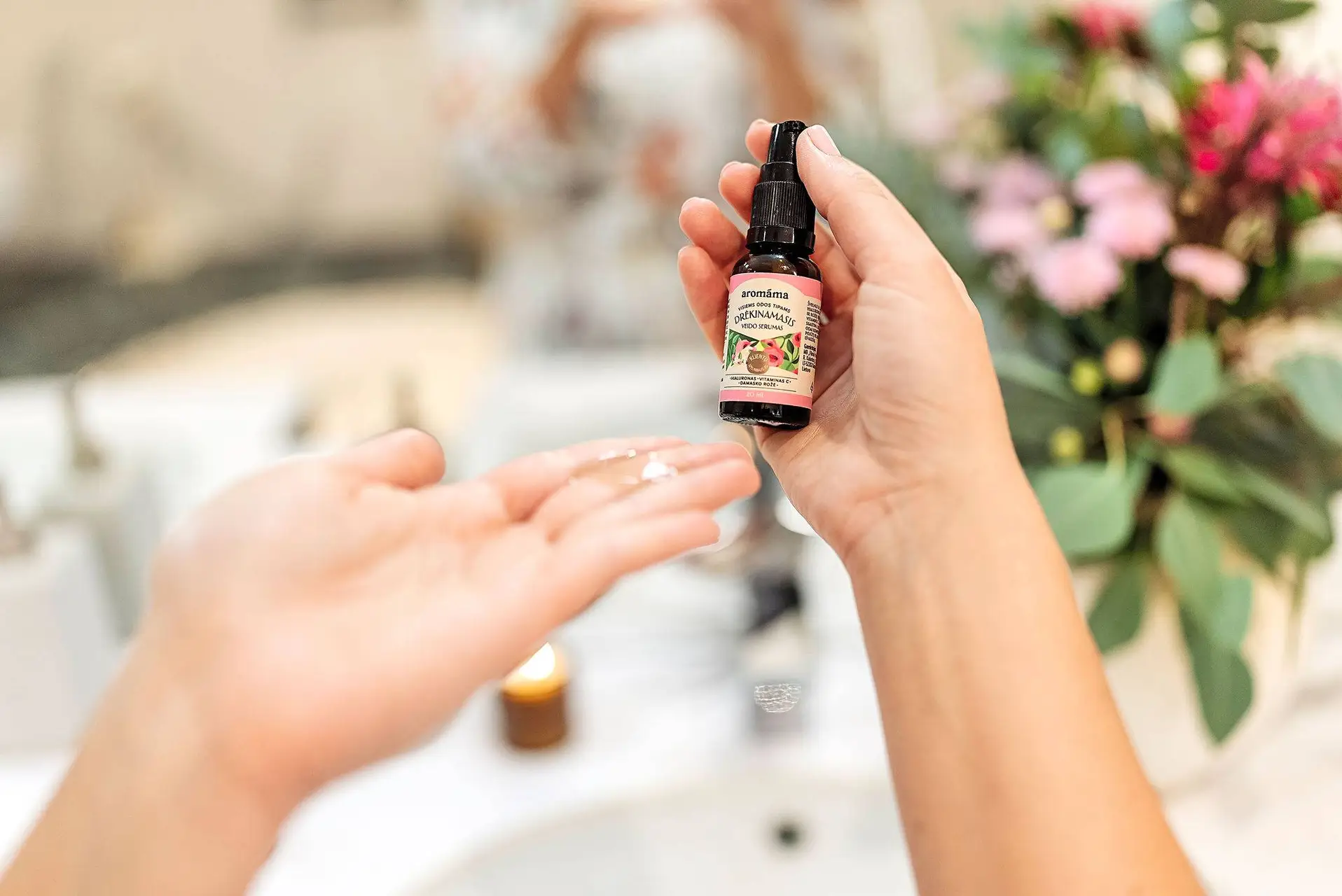 kosmetikos produktai nuotr aromama