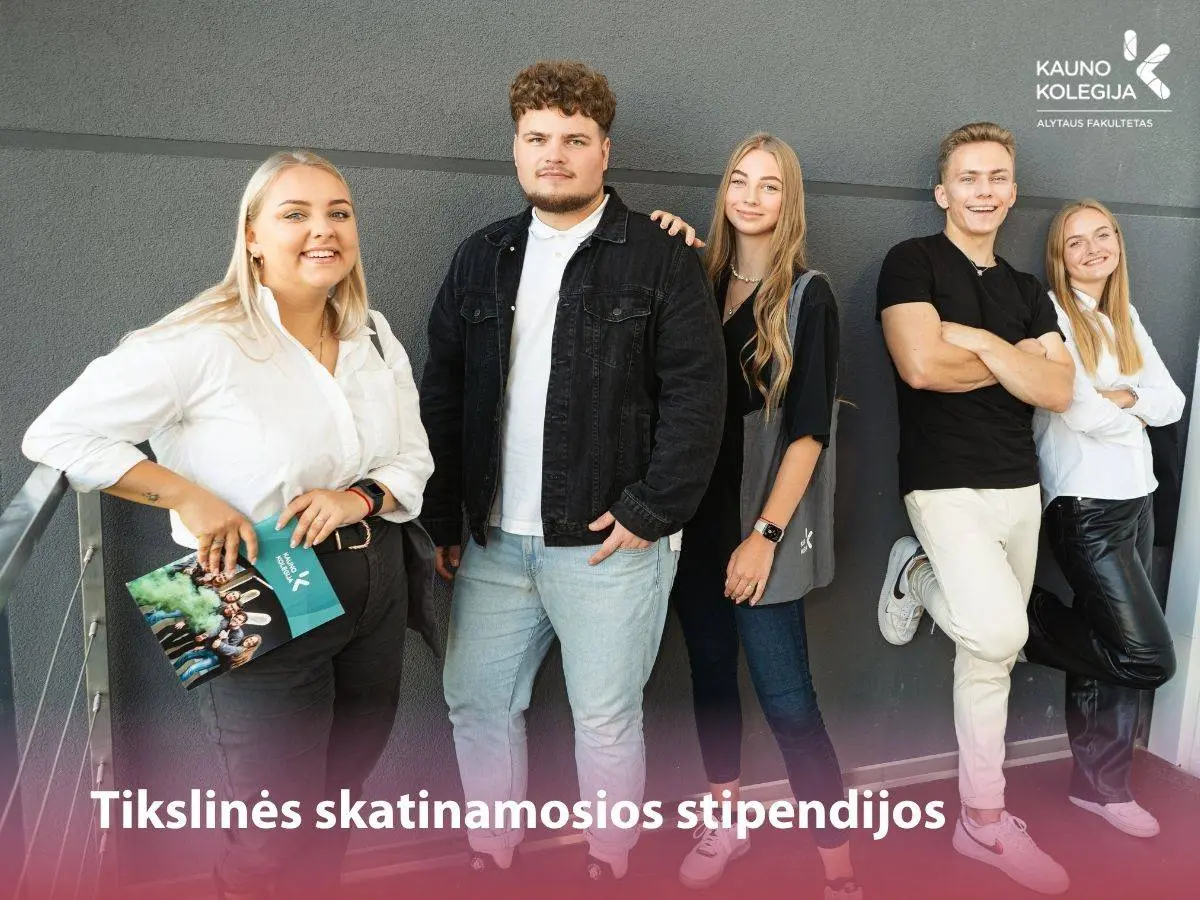 tikslines skatinamosios stipendijos alytus kauno kolegija 1