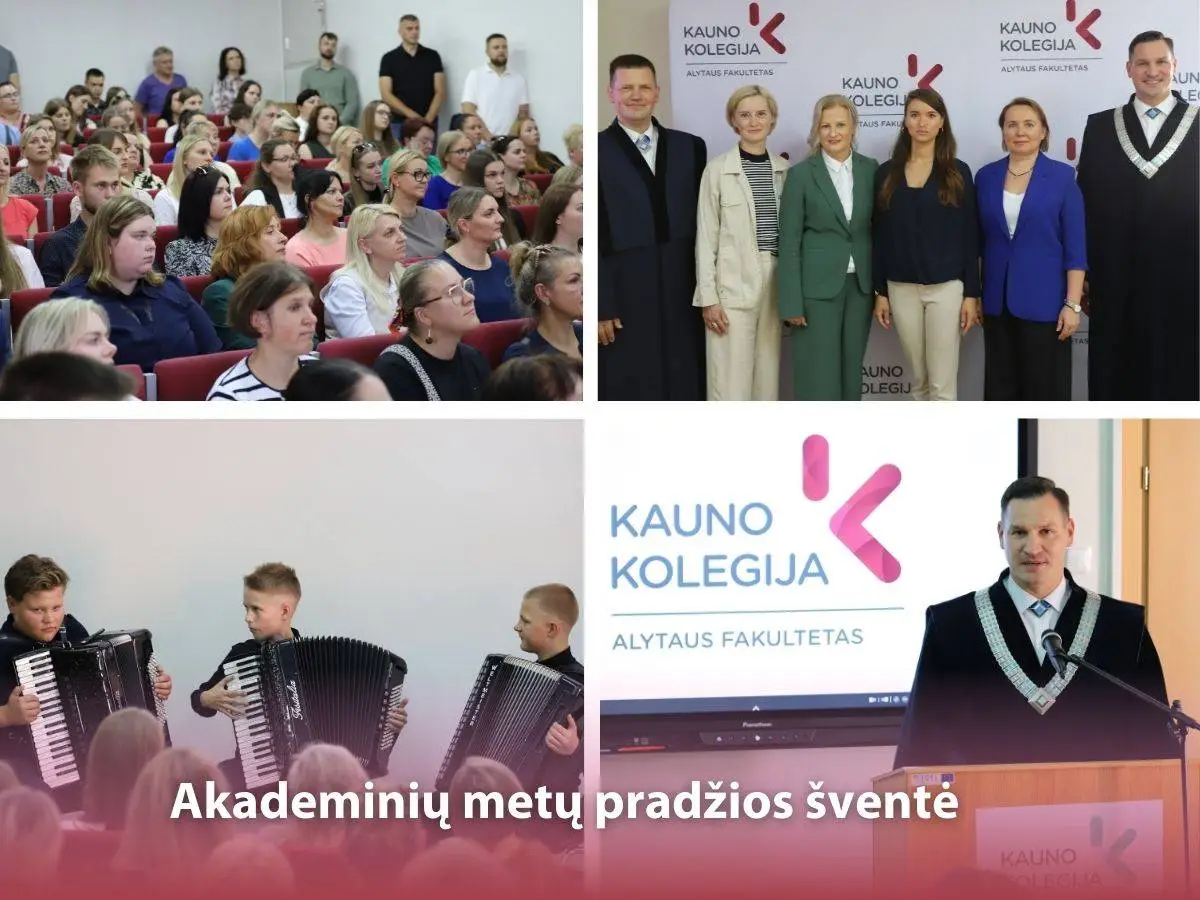 Akademinių metų pradžios šventė.kauno.kolegija.lt