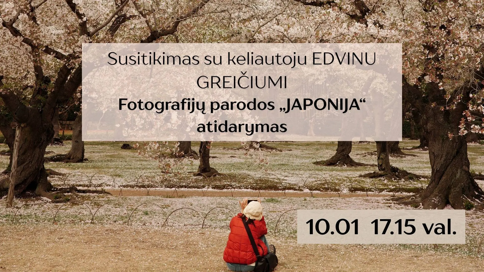 Japonija. Fb event cover