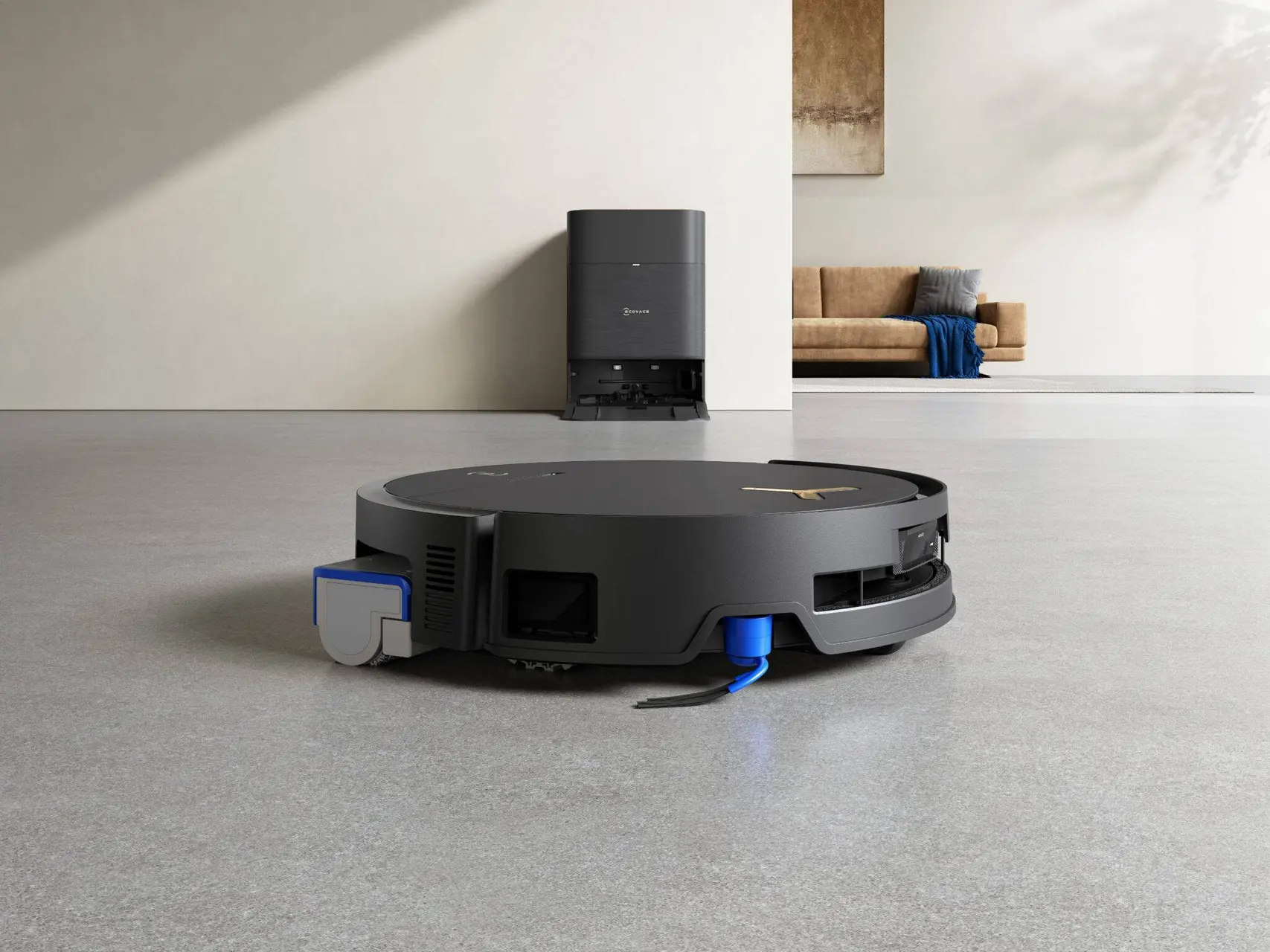 Ecovacs dulkių siurblys robotas