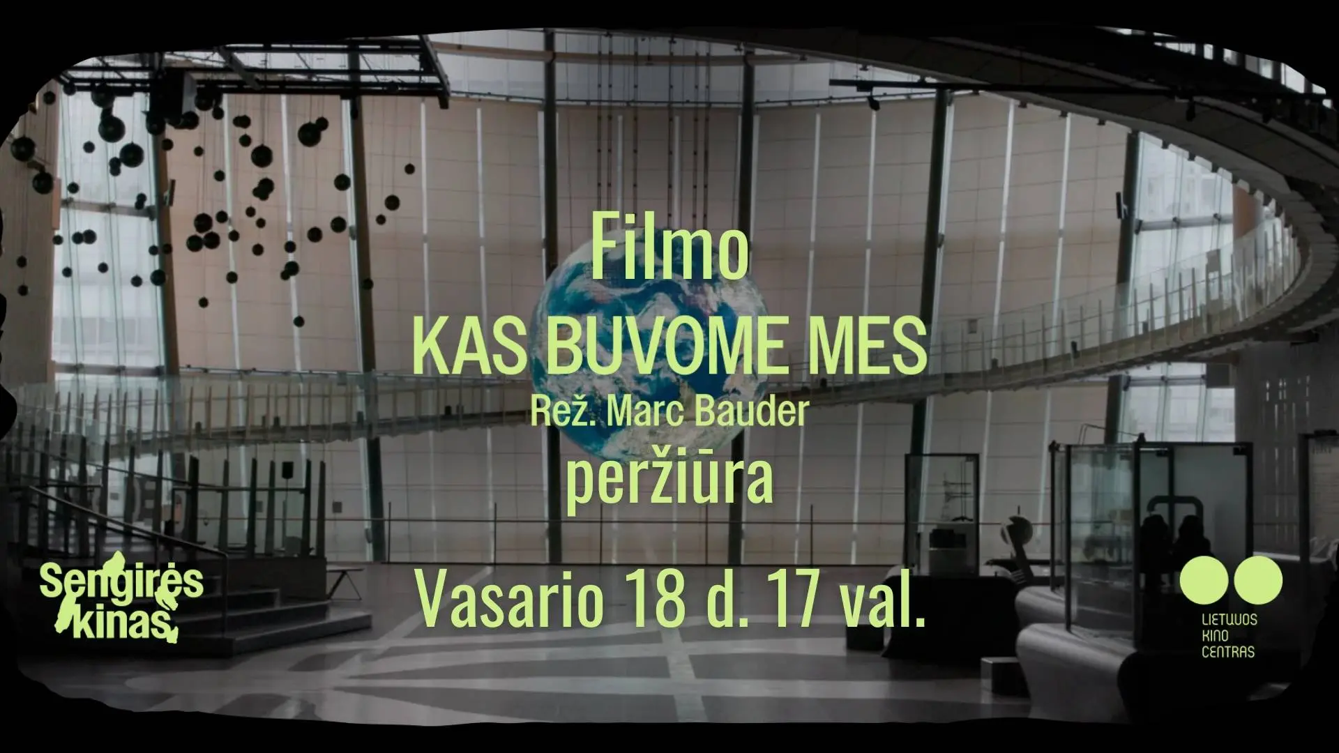 Sengirės kinas. FB event cover