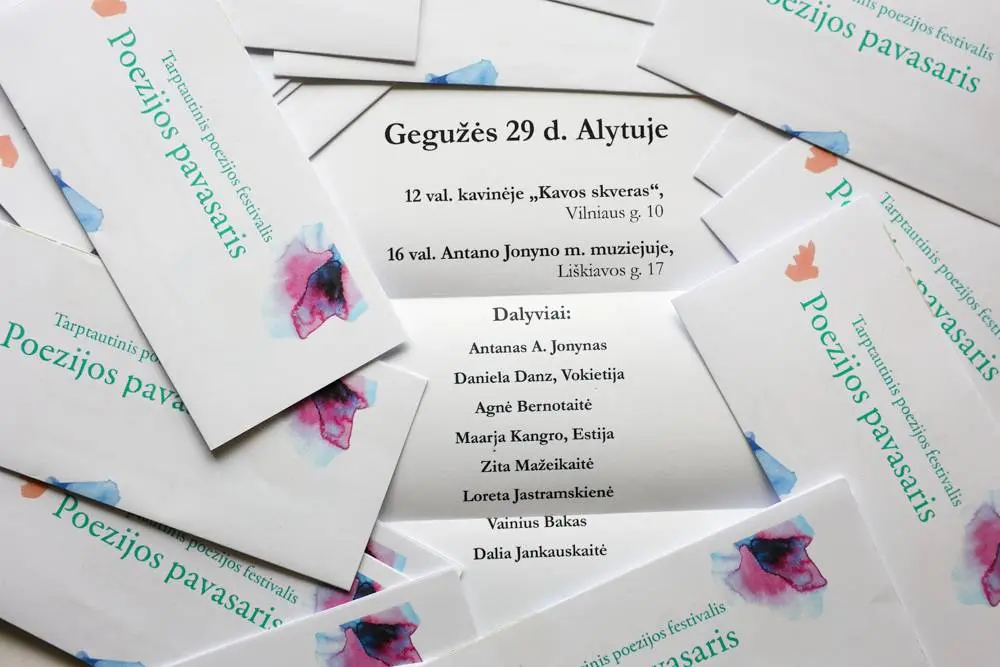 Poezijos pavasaris gegužės 29 d.
