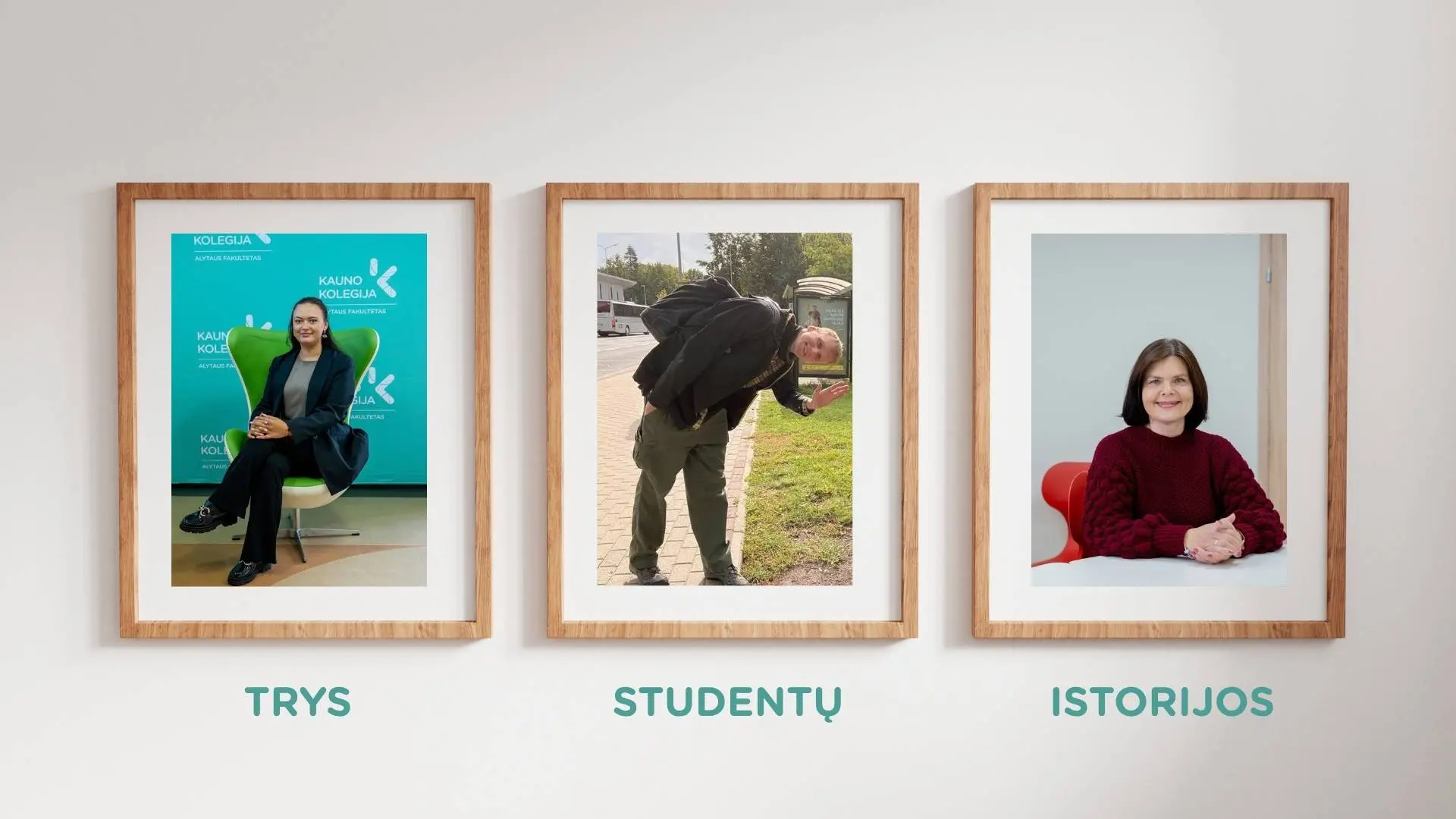 Trys studentų istorijos. Vienas pasirinkimas – socialinis darbas..Alytus.Kauno_kolegija.studijos 2026