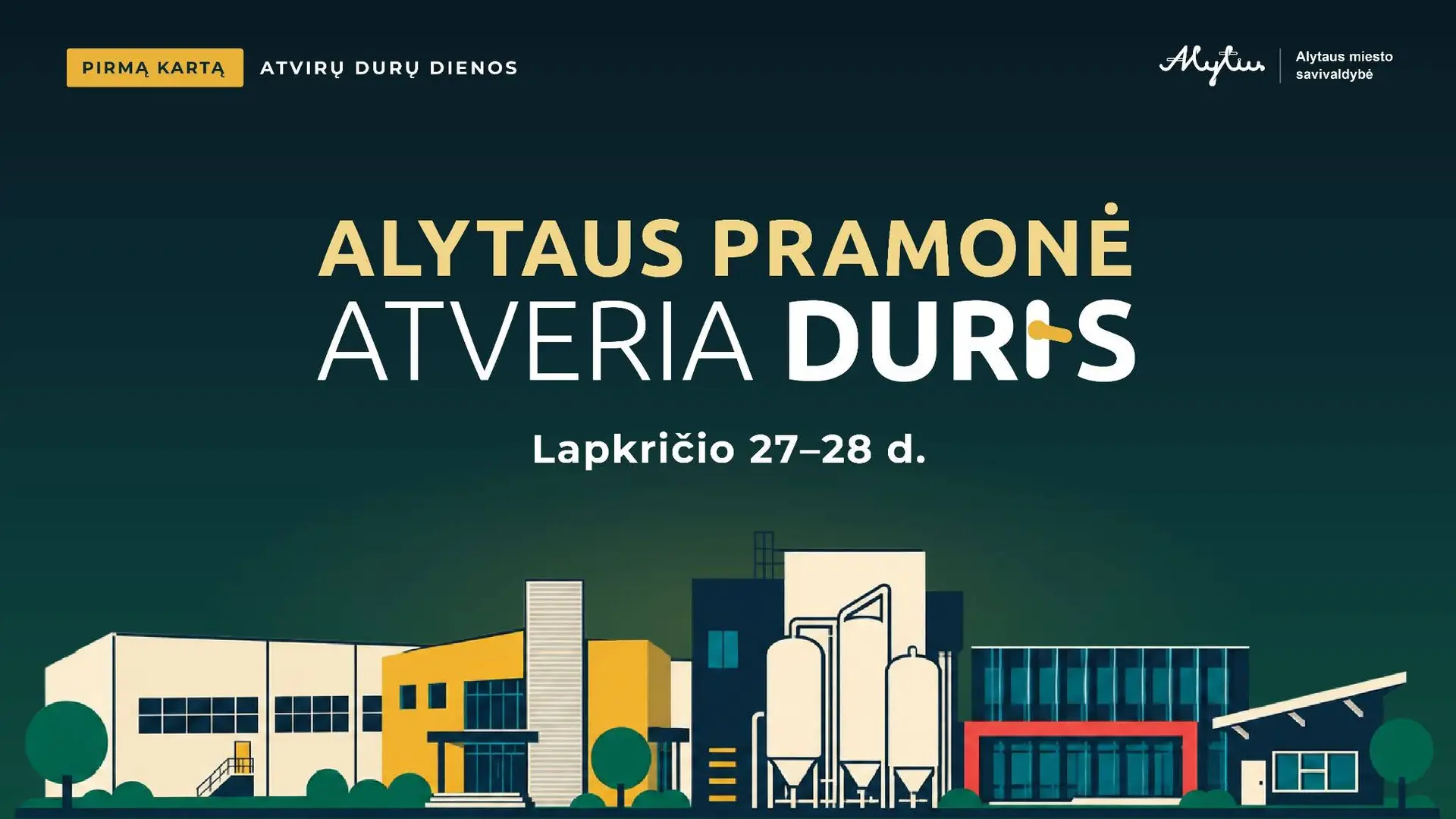 įkelti pramonė atveria duris foto
