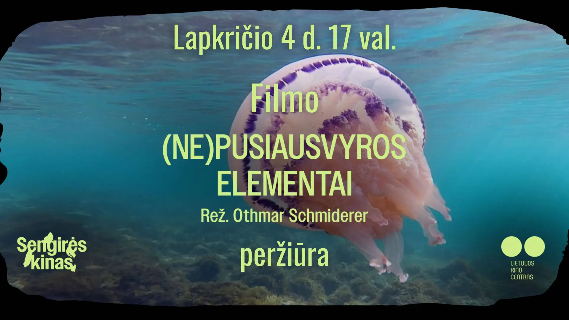 Sengirės kinas. (Ne)pusiausvyros elementai. FB event cover