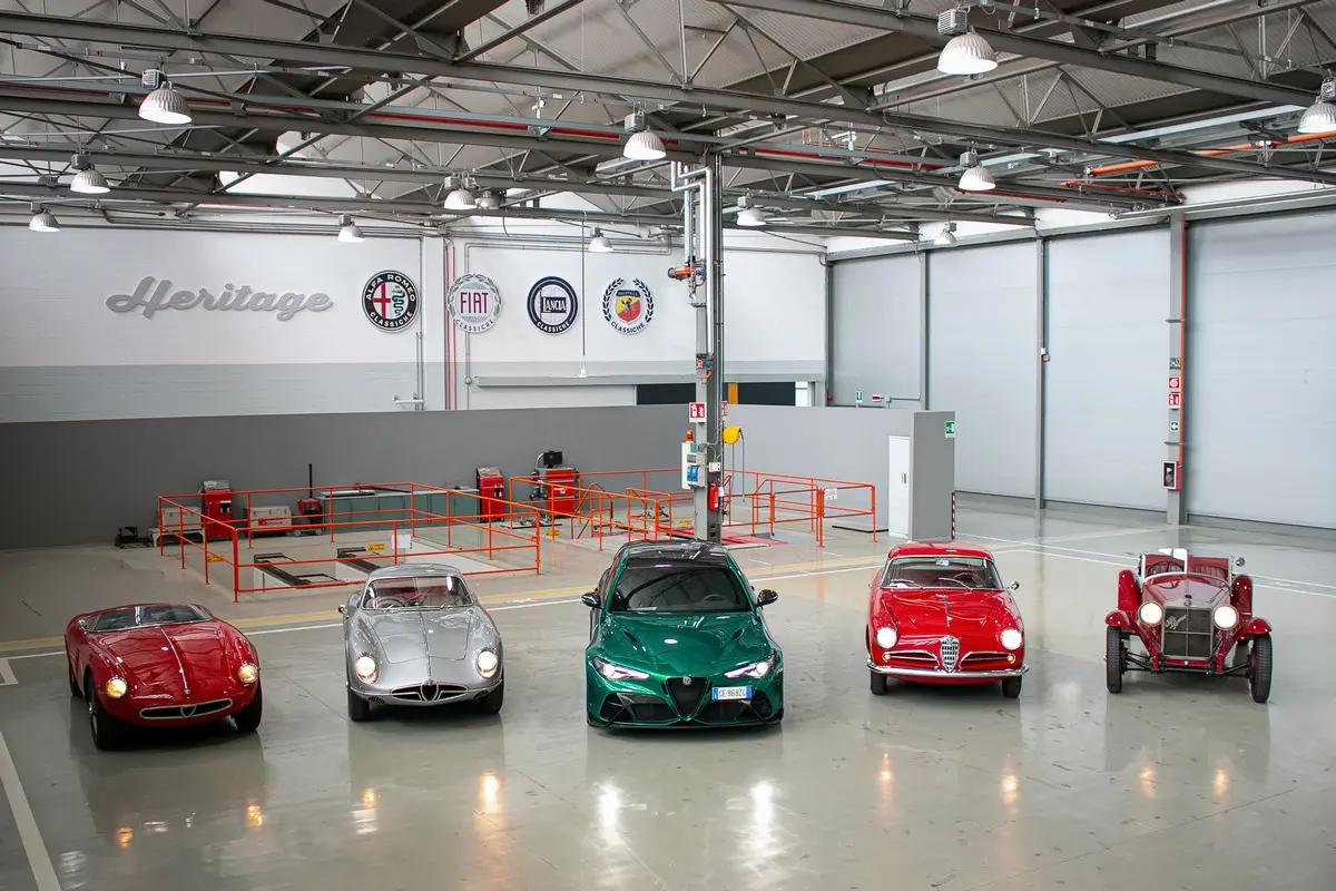 01 alfa romeo and heritage at the 2021 1000 miglia