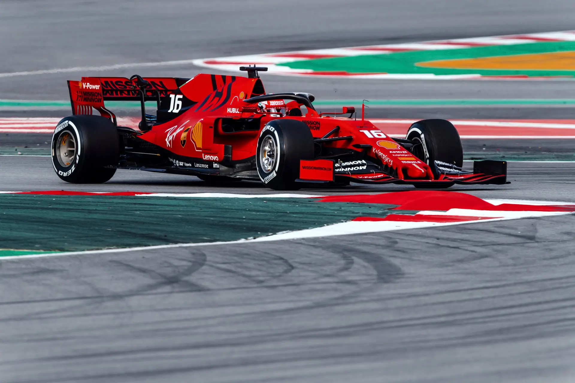 190016 test barcellona leclerc day 2