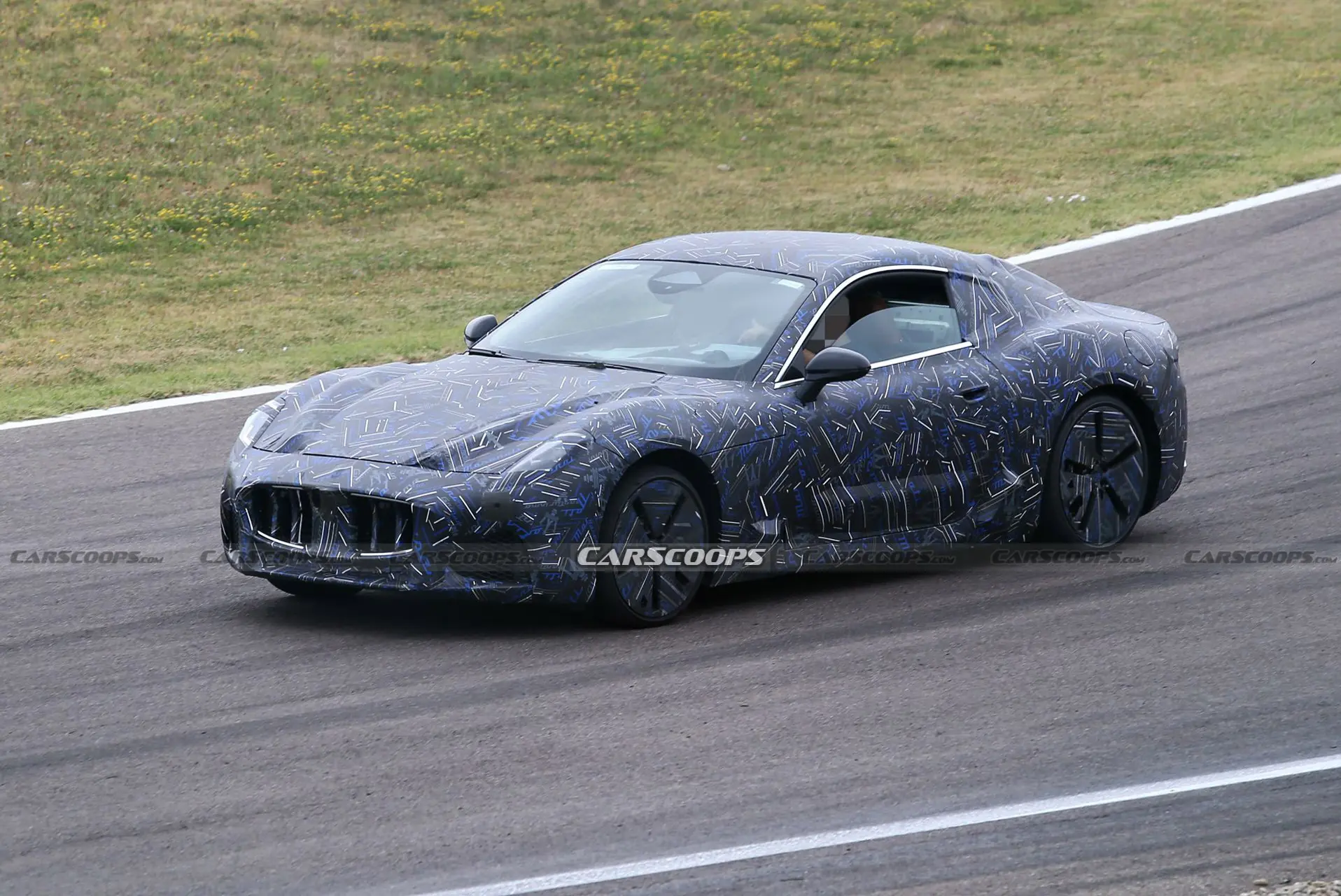2022 maserati gran turismo spied 2