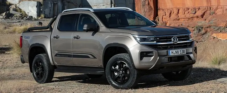 2023 volkswagen amarok unveiled with up to 298 hp it s also a larger posher beast 192986 7