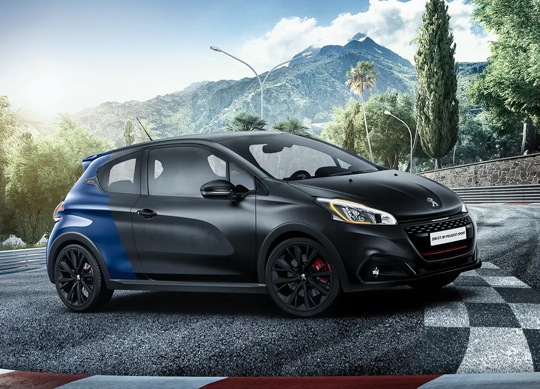 208 gti blue v6