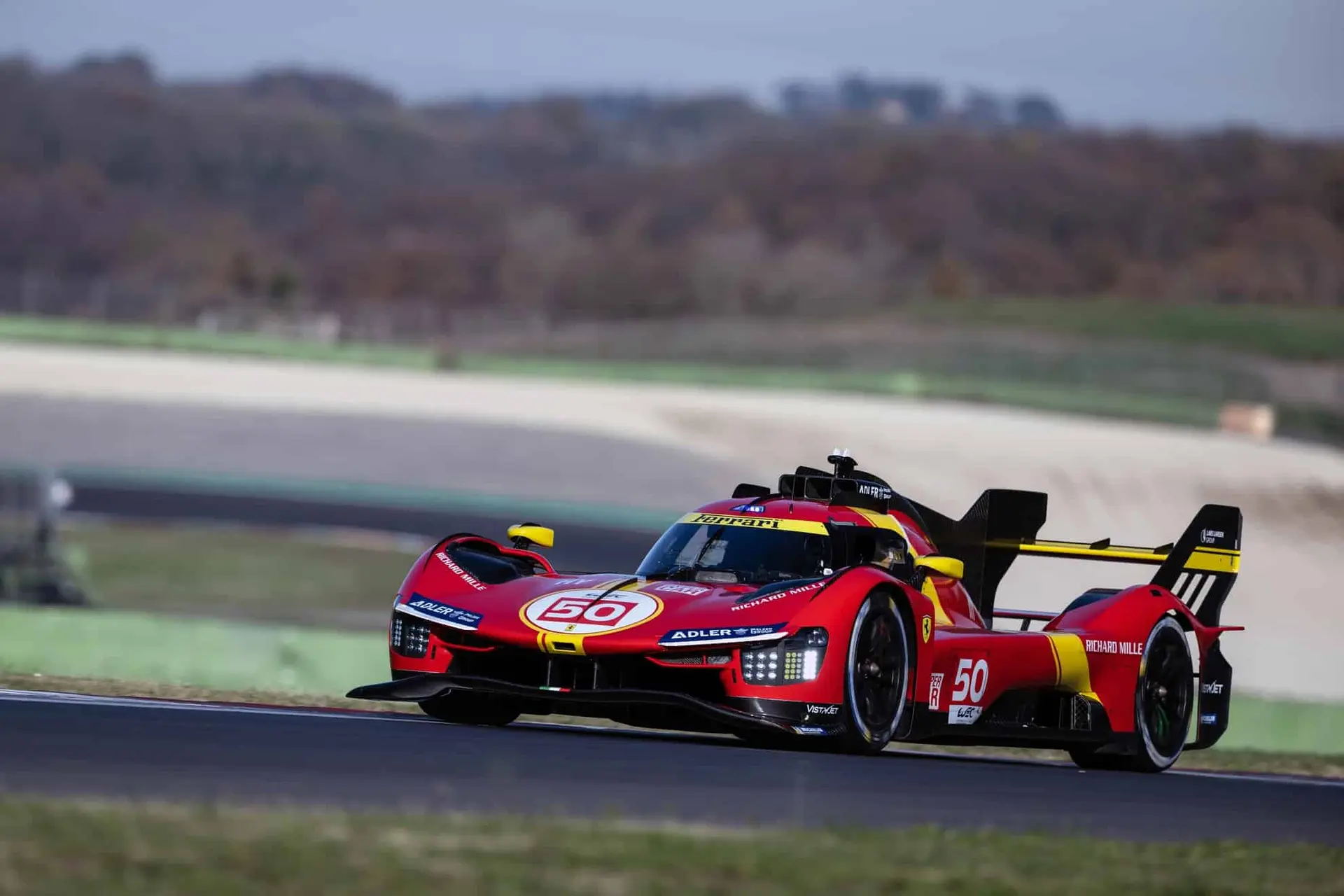 2202443 cgt ferrari 499p vallelunga test 2022