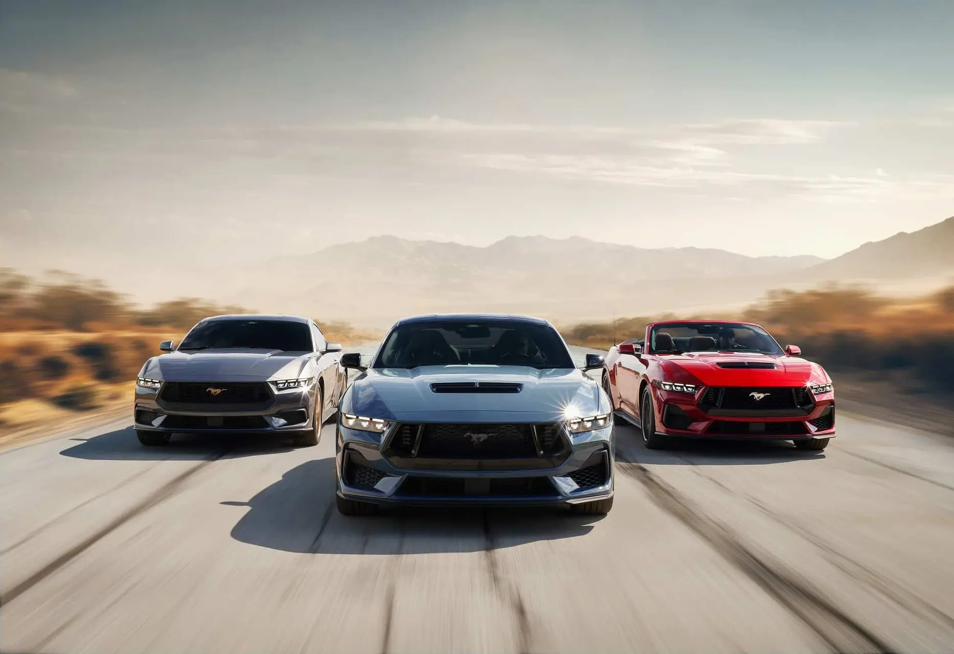 4 2024 mustang family