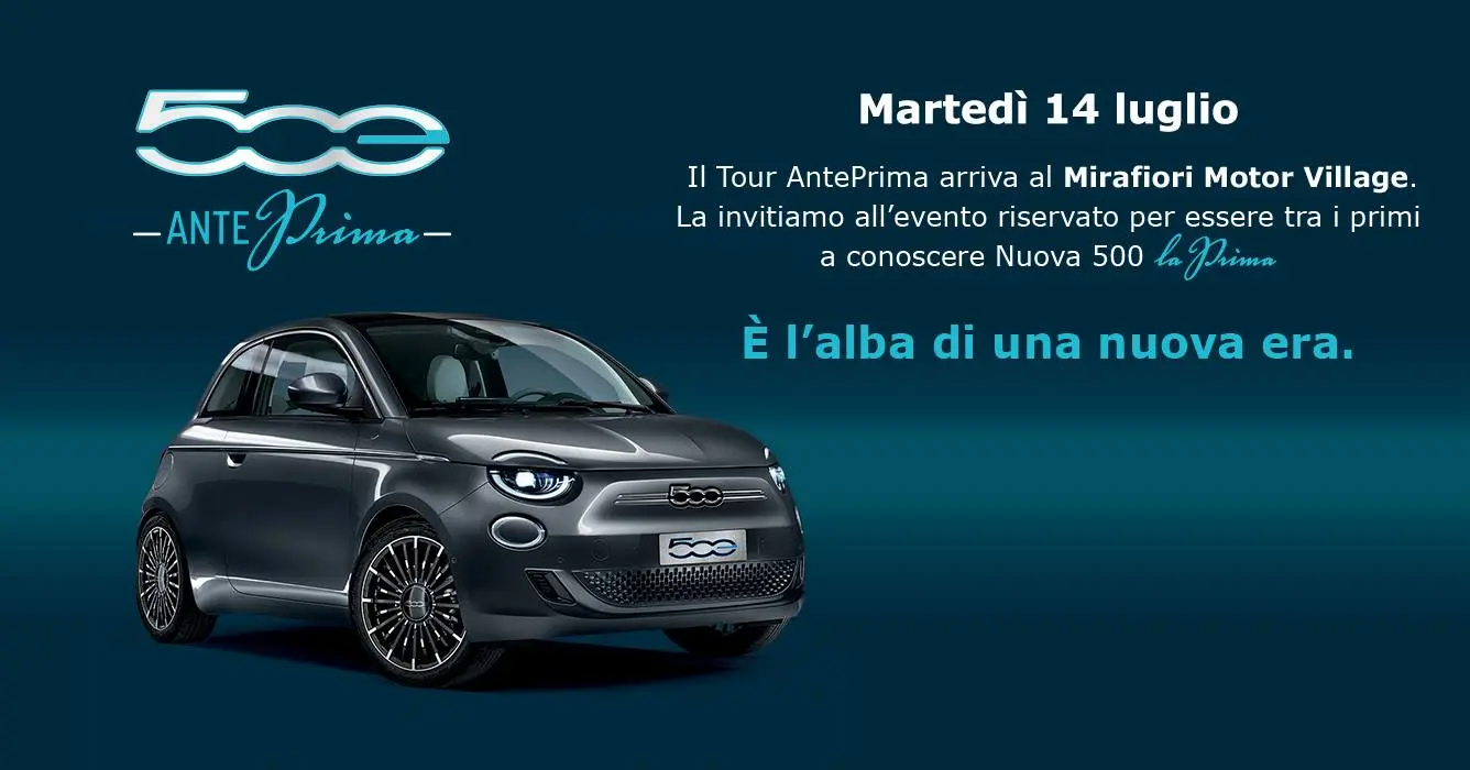 500 elettrica mirafiori motor village torino
