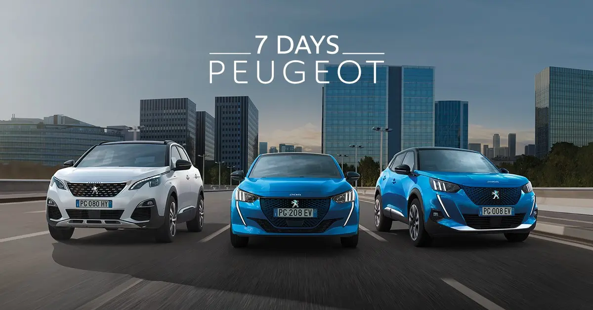 7 days peugeot
