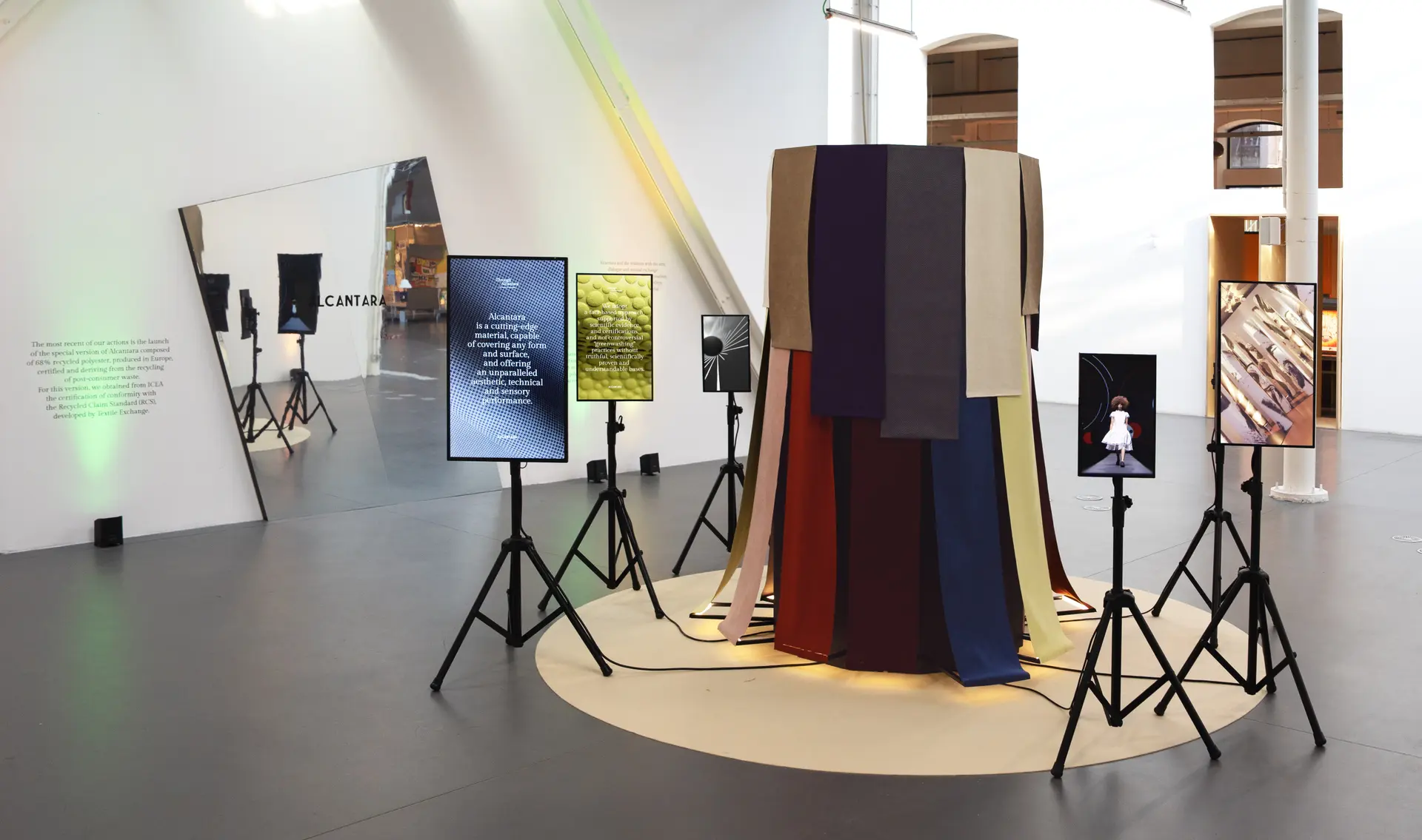 alcantara design week 2023 intallazione completa