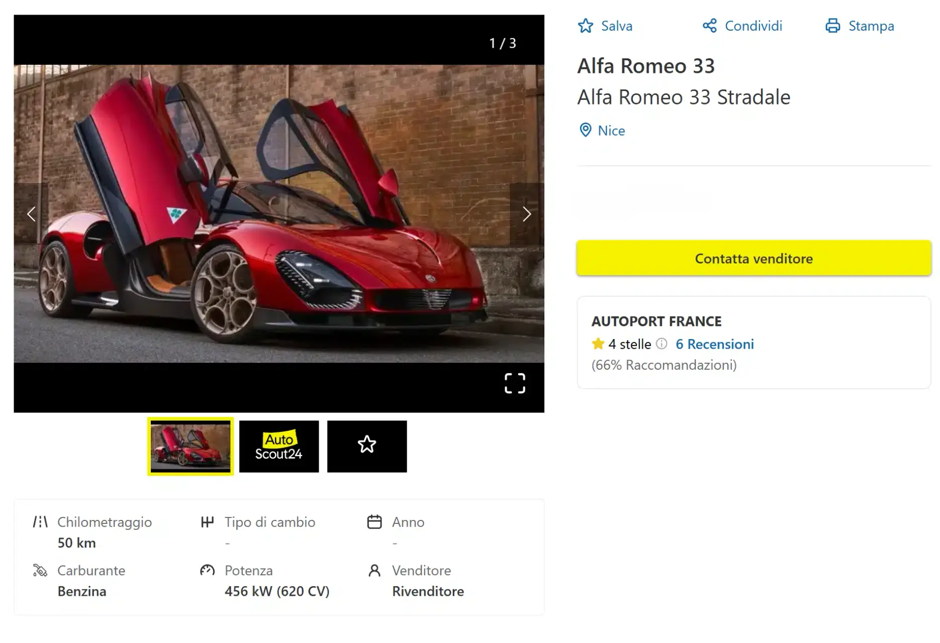 alfa romeo annuncio