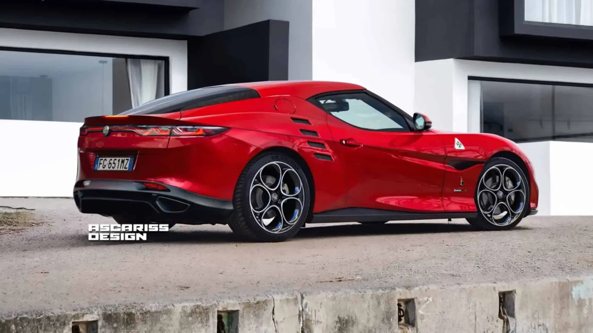 alfa romeo montreal render video
