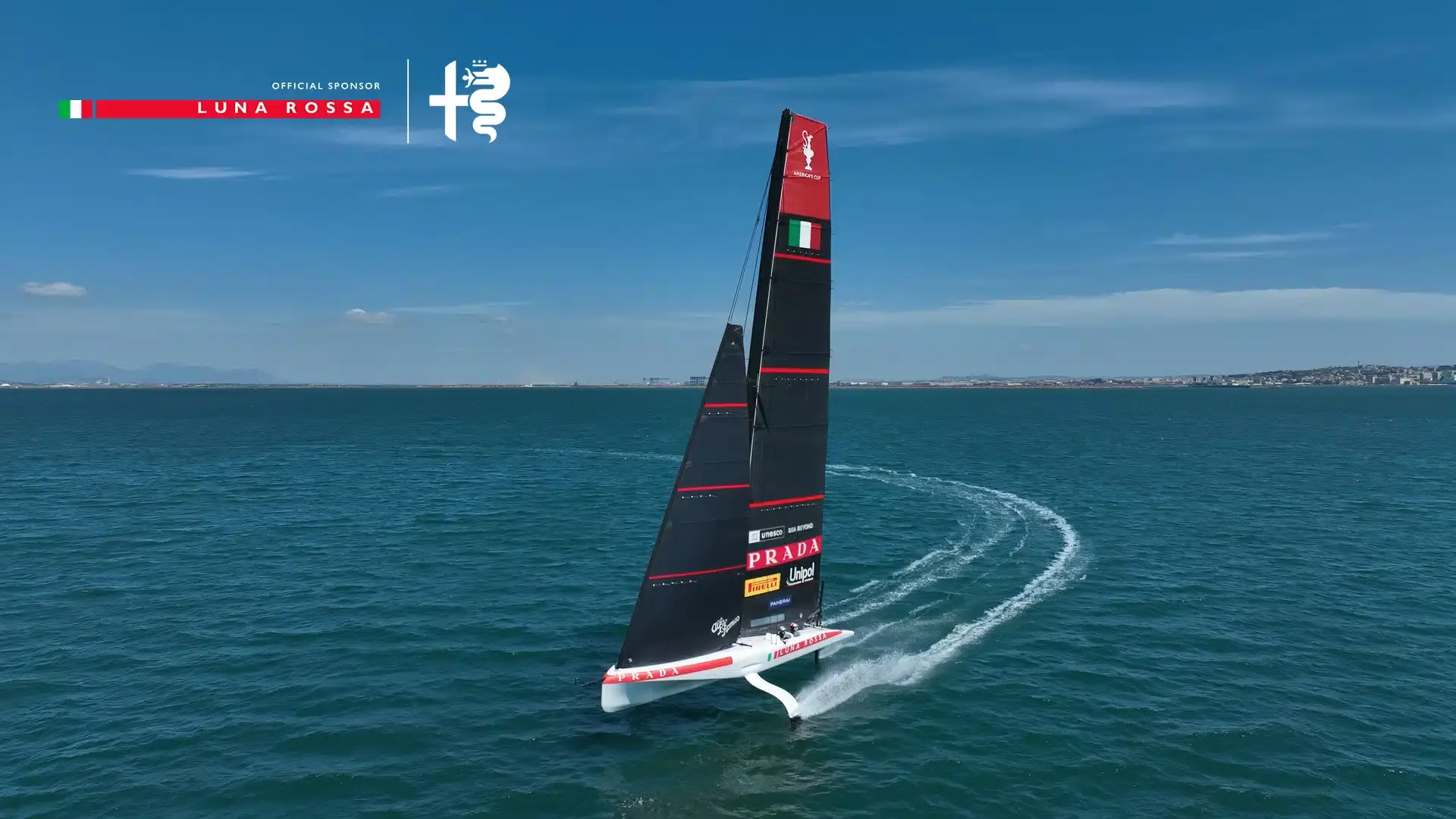 alfa romeo official sponsor of luna rossa