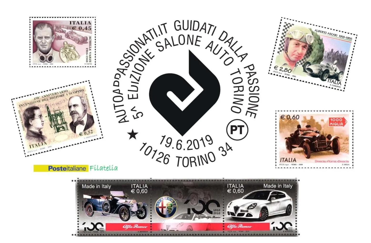 annullo filatelico speciale autoappassionati 2019