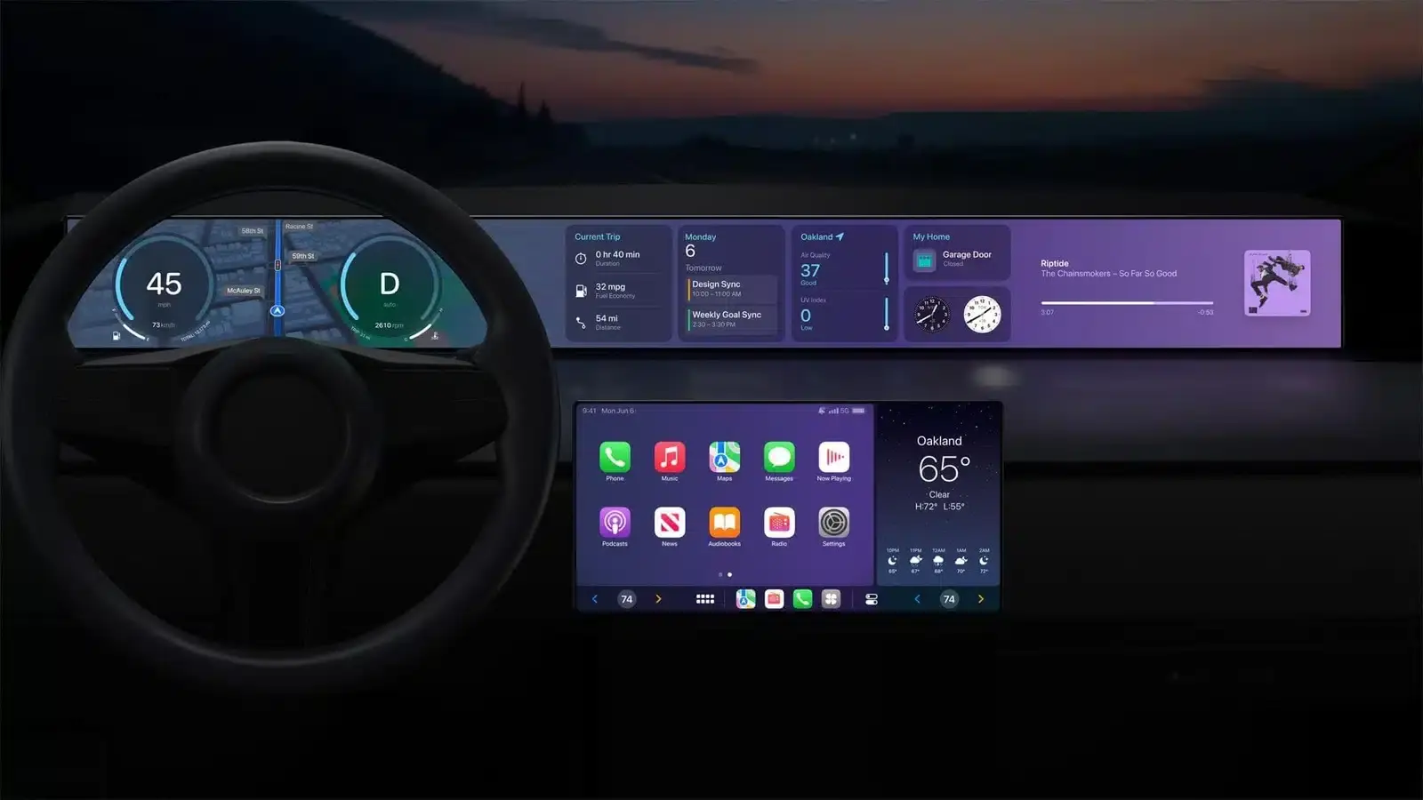 apple wwdc22 ios16 carplay 220606 1654657592252