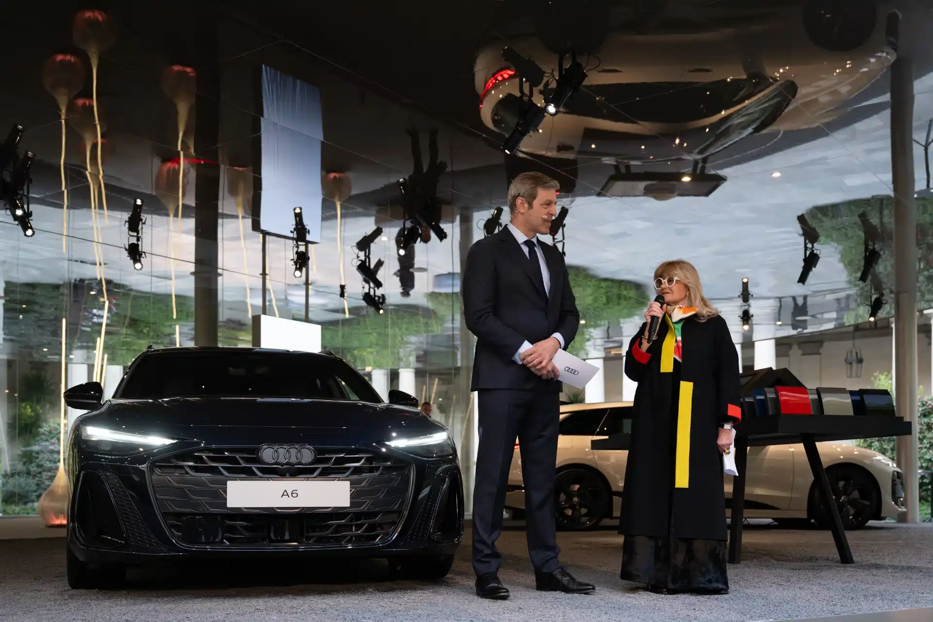 audi house of progress timm barlet direttore audi iralia e gilda bojardi interni magazine director