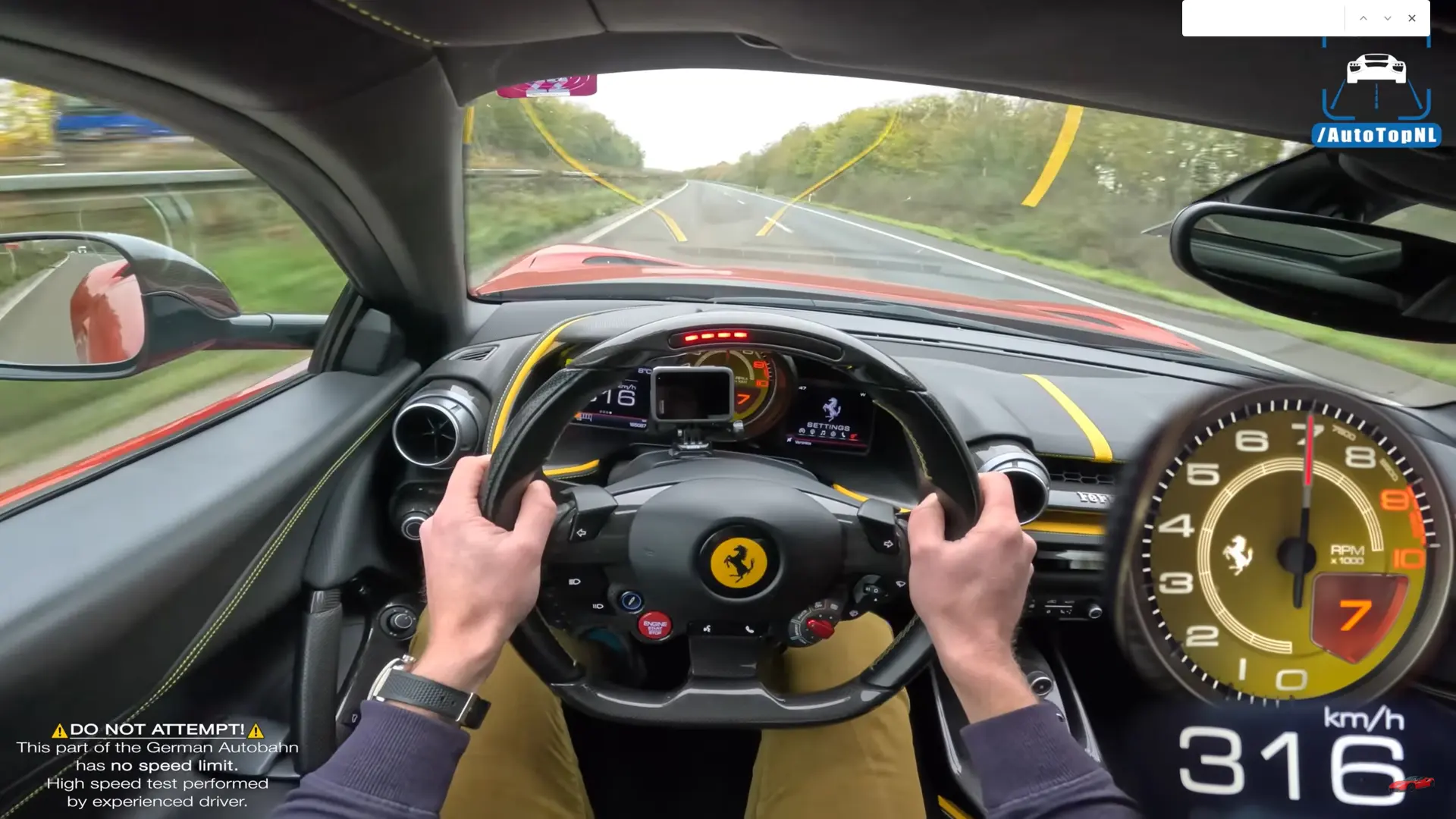 autobahn ferrari 812 superfast
