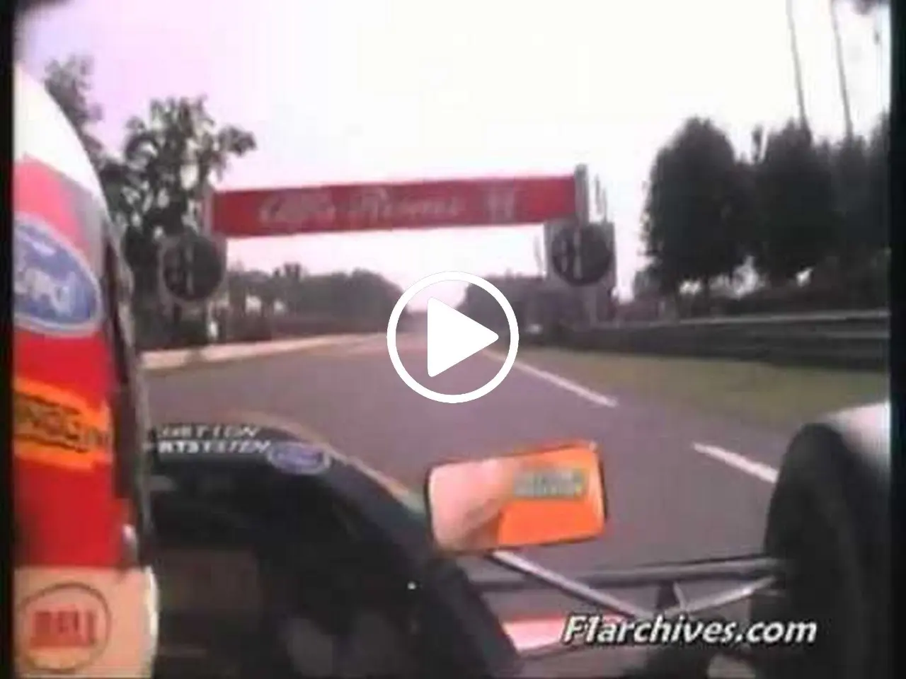 benetton b192 onboard monza