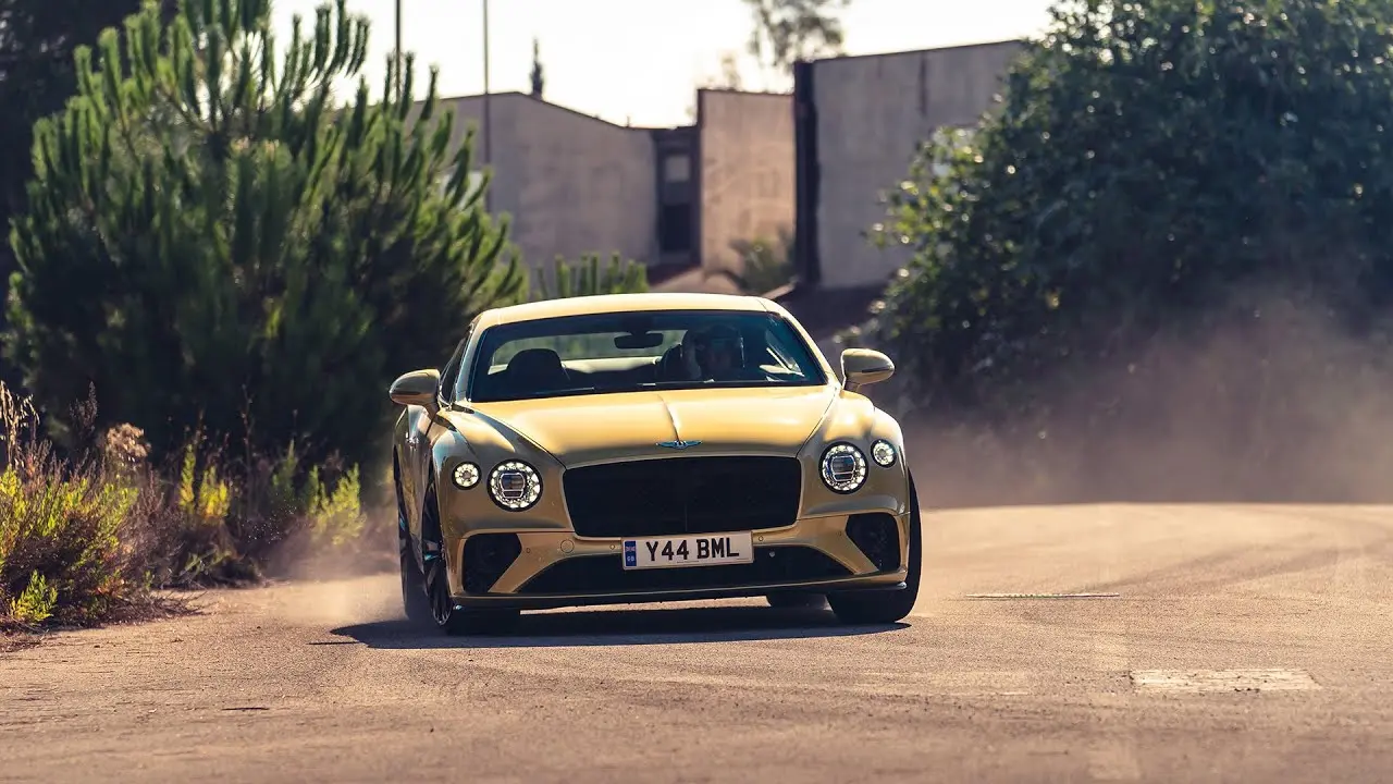 bentley continental gt video