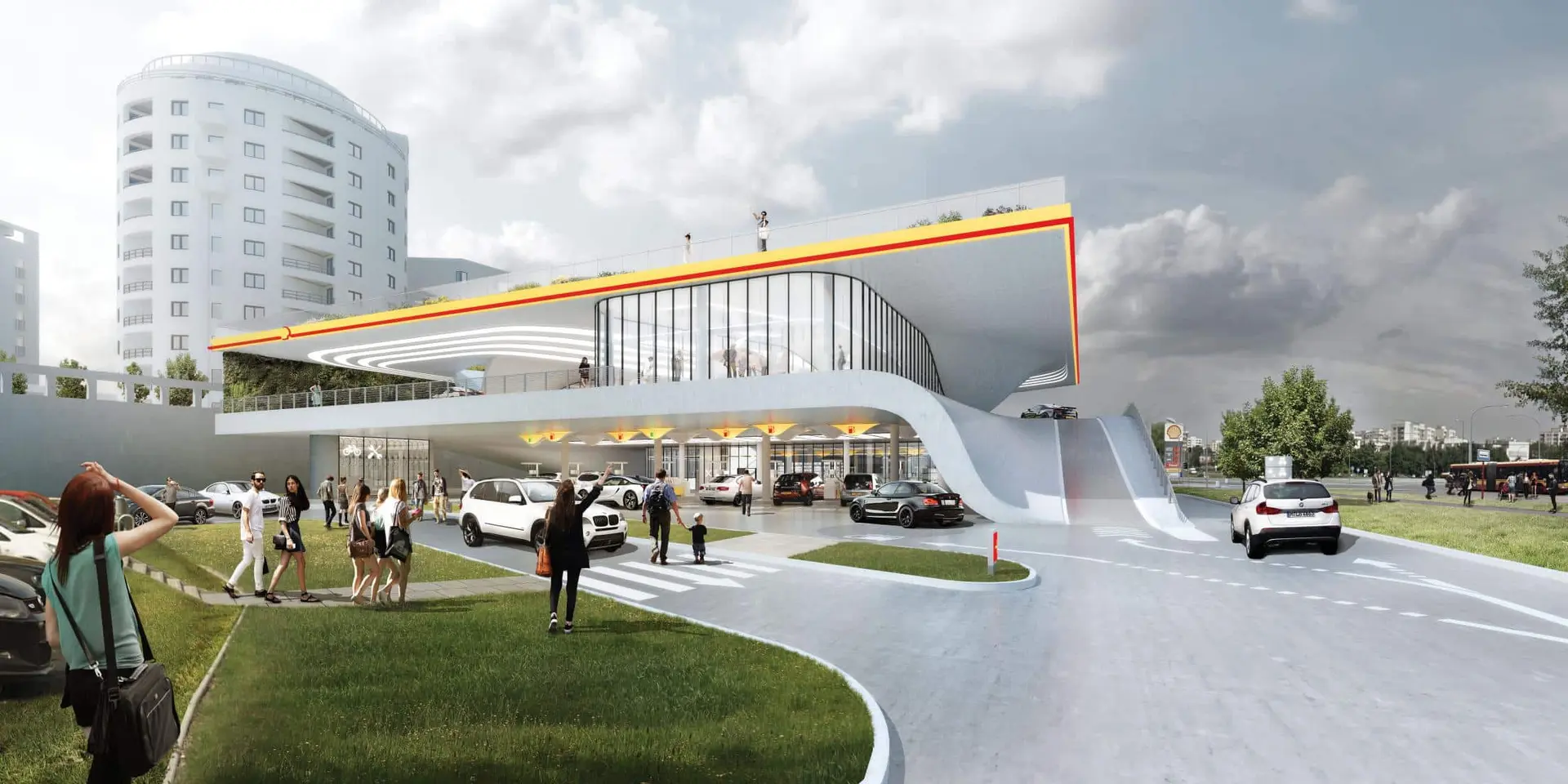 benzinai del futuro stazione