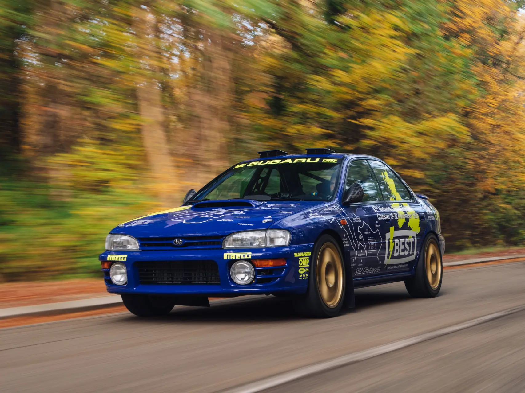 best impreza 555 guida collina torino