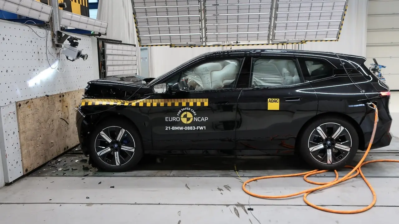 bmw ix in euro ncap