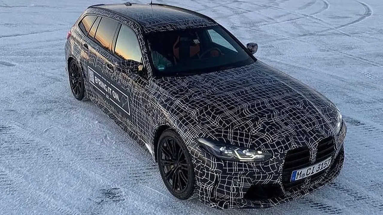 bmw m3 touring neve svezia