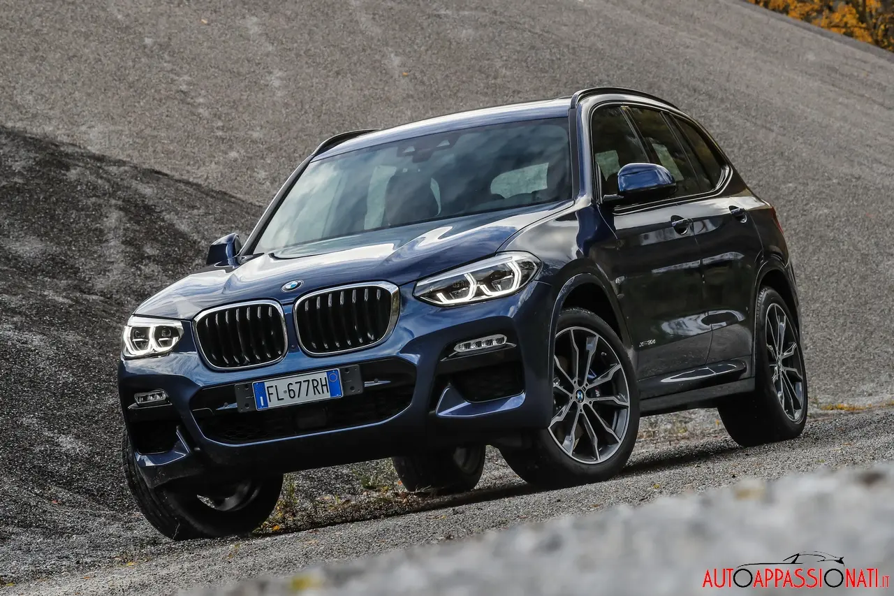 bmw x3 2017 copertina