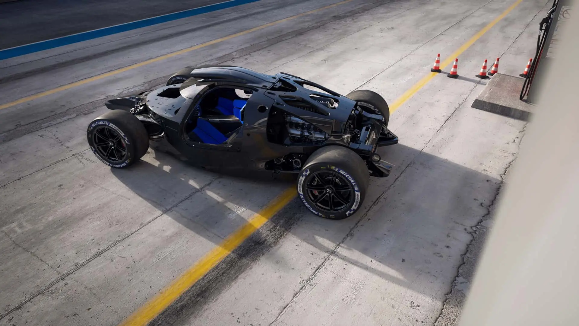 bugatti bolide chassis